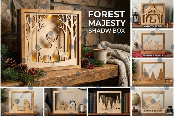 Download Laser Cut Christmas Home Decor SVG Bundl - Home decor svg Collection